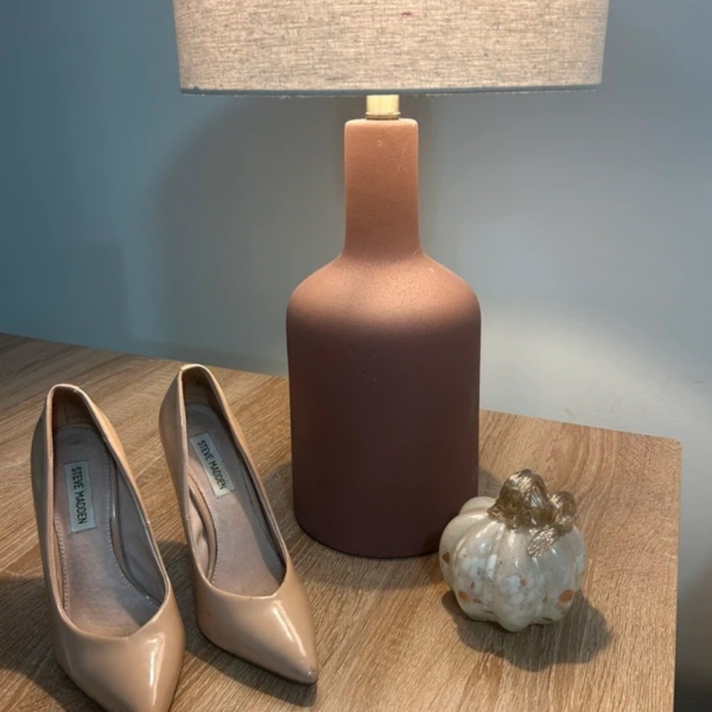 Steve Madden Beige Pointed Heels